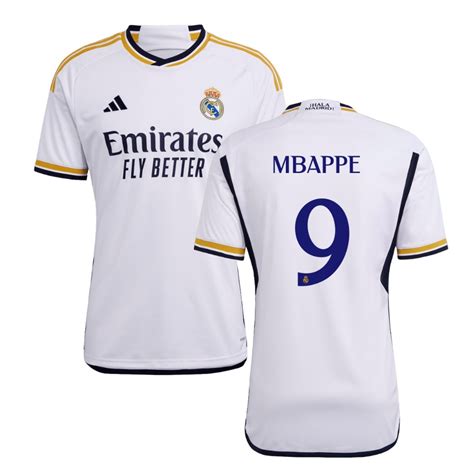 Real Madrid Kylian Mbappé 24/25 Home Jersey